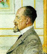Carl Larsson portratt av ernest thiel Spain oil painting artist